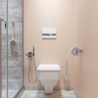 Клавиша смыва IDDIS Unifix 006 UNI06WCi77 белый матовый